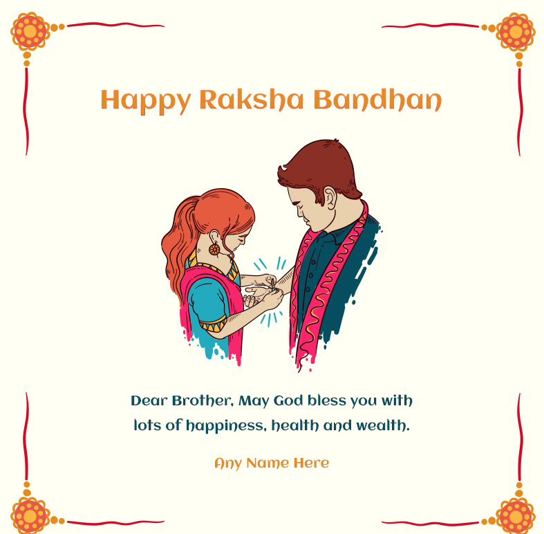Happy Rakhi Wishes 2021 Rakshabandhan Facebook Instagram WhatsApp Status, HD Images 8