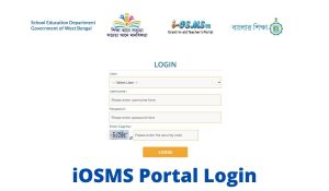 iOSMS Portal Login WB Teacher's Portal Download Payslip at osms.wbsed.gov.in