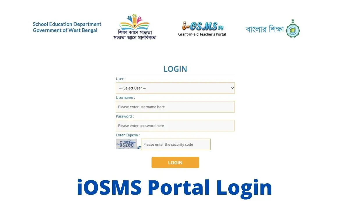 iOSMS Portal Login WB Teacher's Portal Download Payslip at osms.wbsed