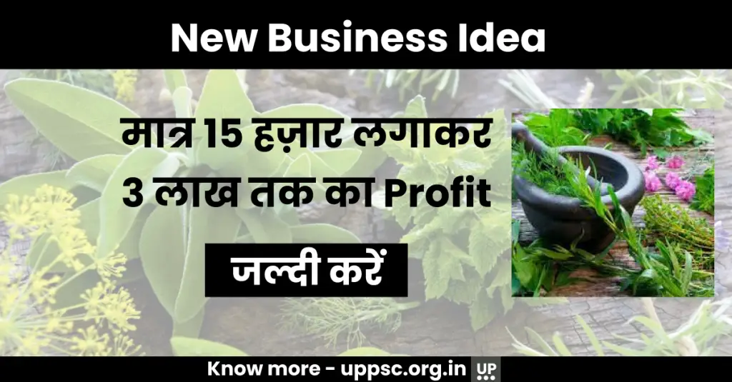 Medicinal Plants Business Idea