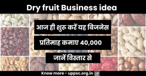 Dry fruit Business idea: आज ही शुरू करें यह बिजनेस, प्रतिमाह कमाए 40,000