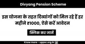 Divyang Pension Scheme: इस योजना के तहत दिव्यांगों को मिल रहे हैं हर महीने ₹1000, ऐसे करें आवेदन