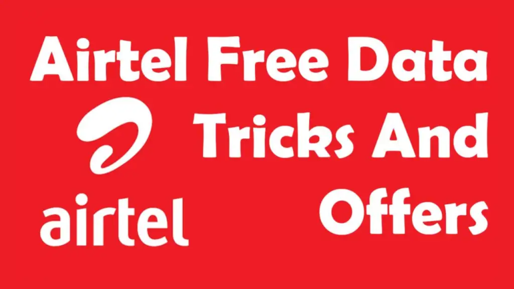 Get Free Airtel Data