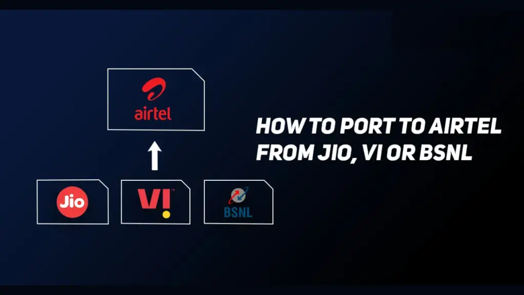 How To Port To Airtel