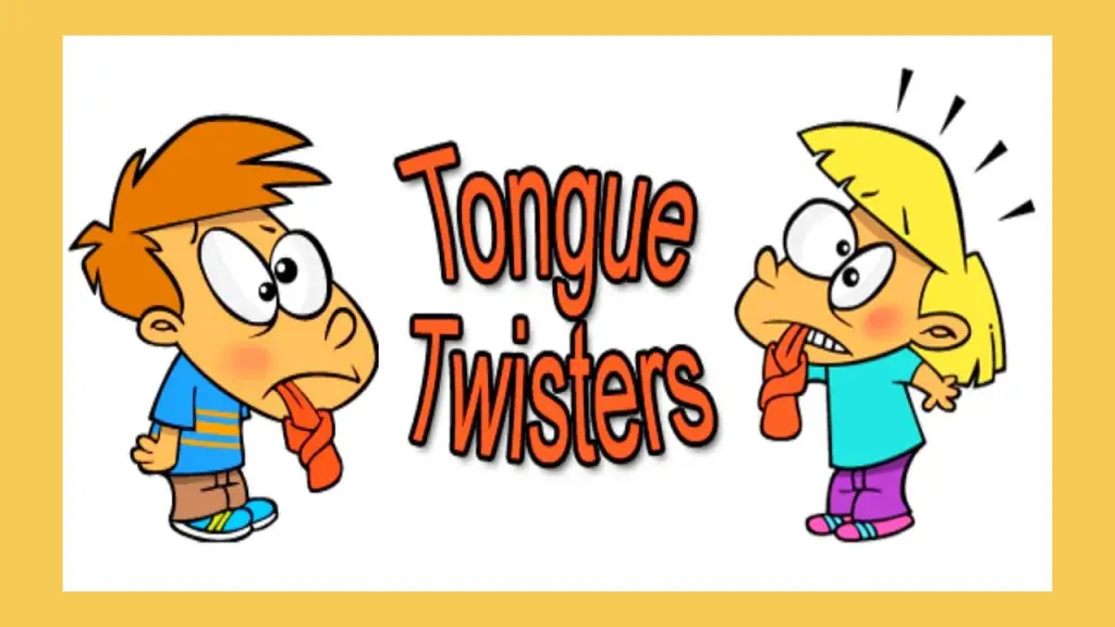 Tongue Twister WhatsApp Dare game