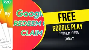 Free Google Play Redeem Code Today 2022 