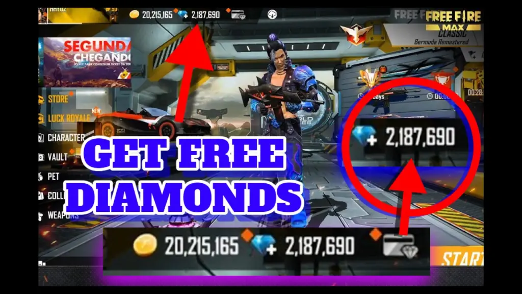Free fire diamond hack