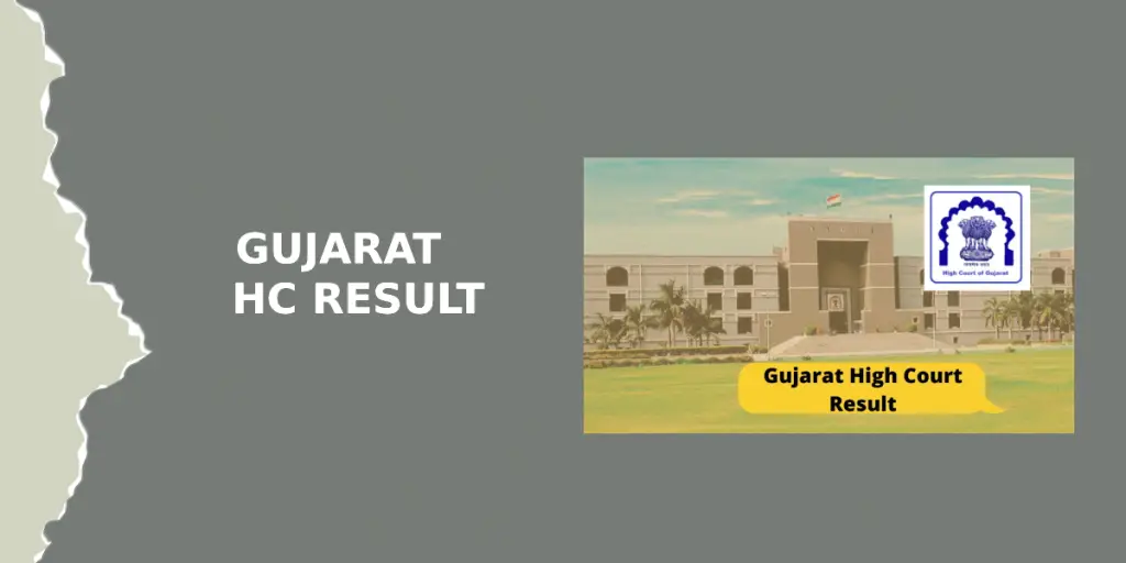 Gujarat HC Result