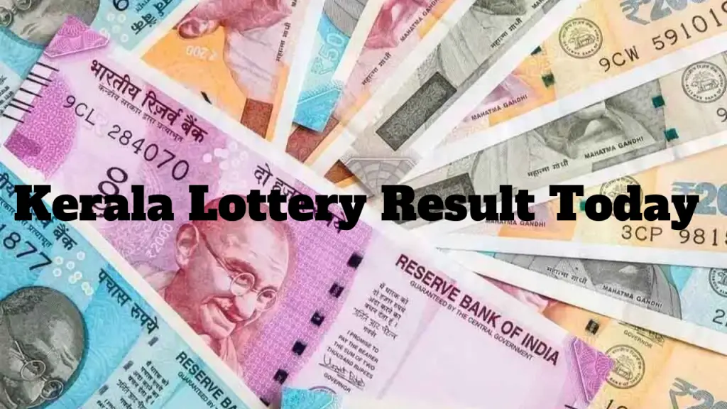 Kerala Lottery Result Today