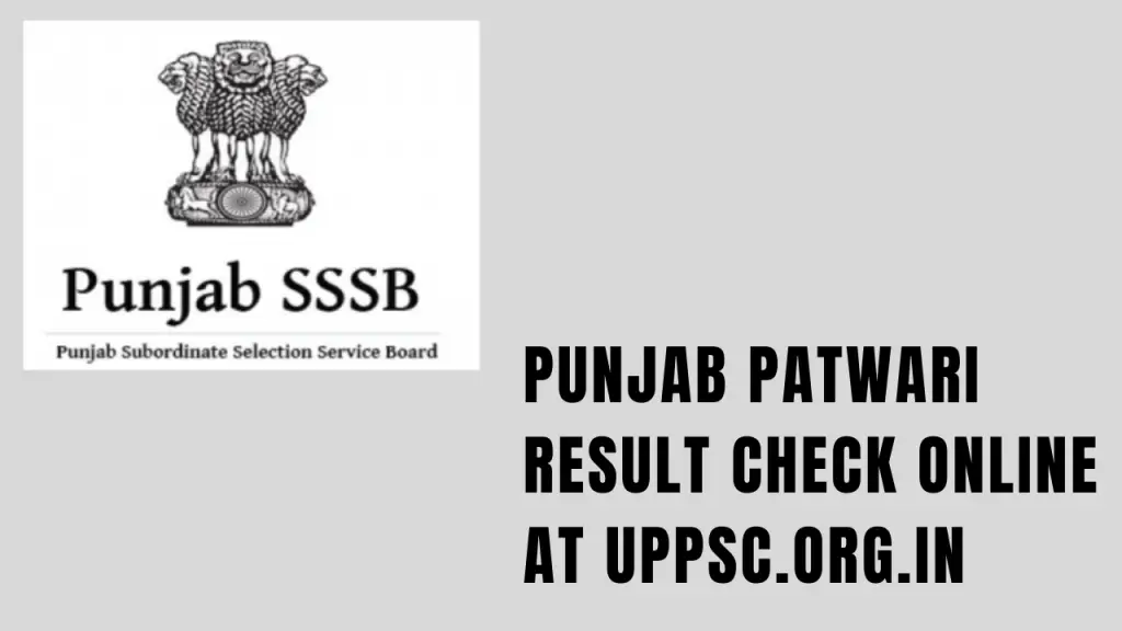 Punjab Patwari Result