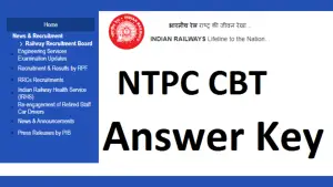 RRB NTPC Answer Key