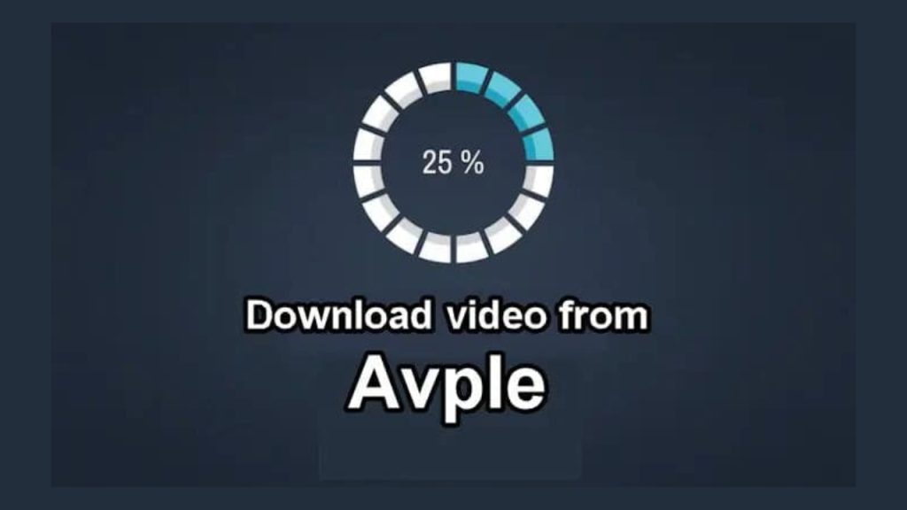 Download a video from Avple