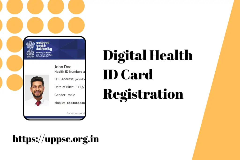 Digital Health ID Card Registration