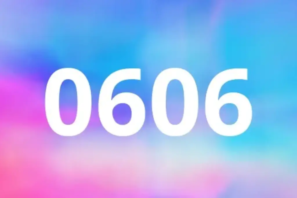 0606 Angel Number