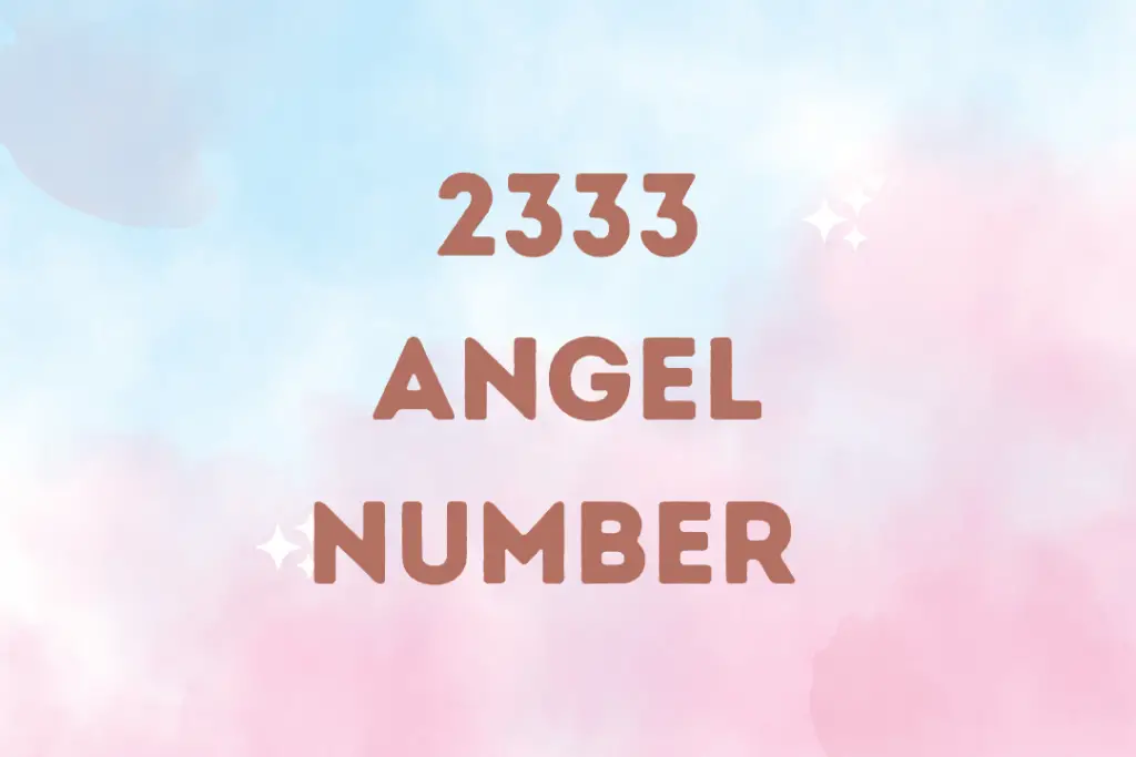 2333 Angel Number 