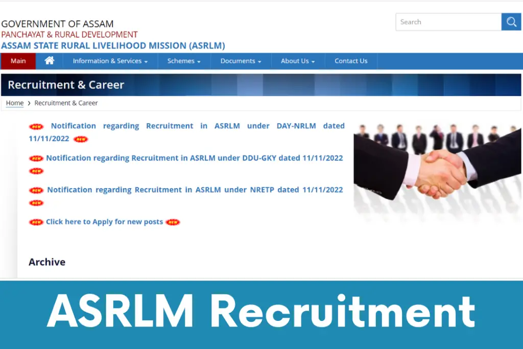 ASRLM Recruitment