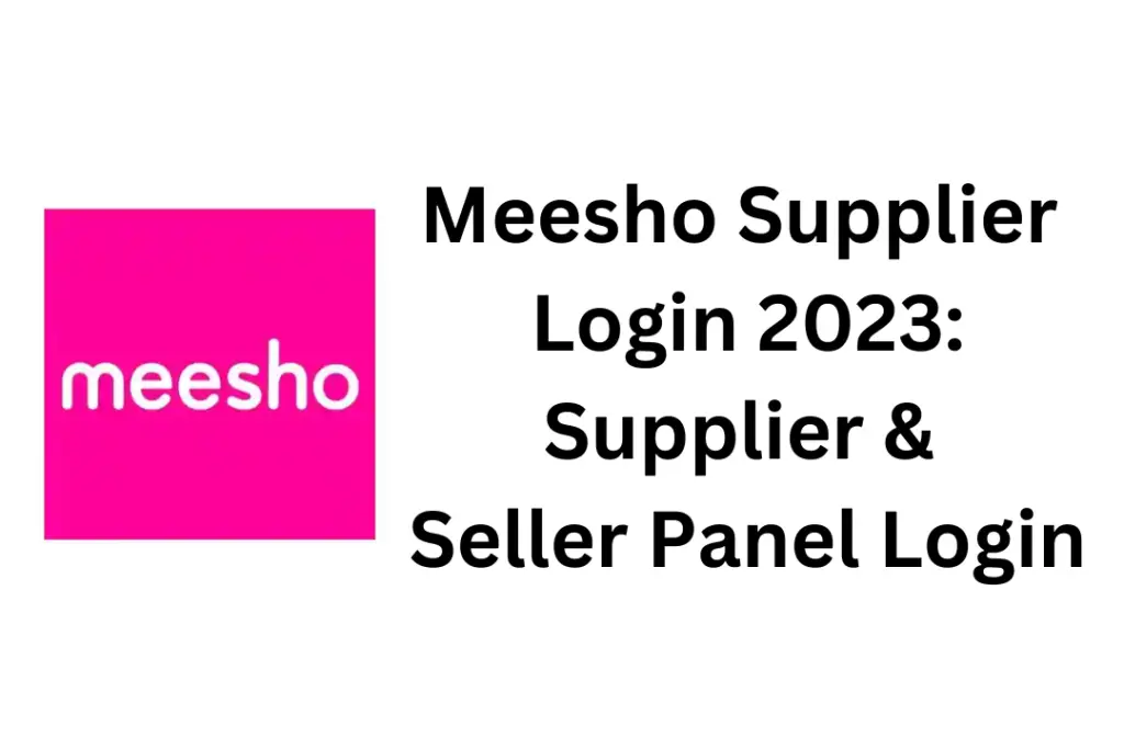Meesho Supplier Login