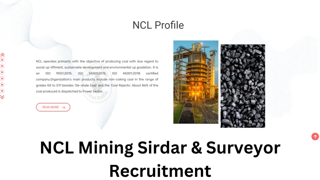 NCL Mining Sirdar & Surveyor Recruitment
