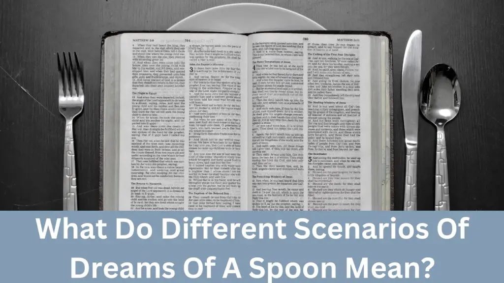 Biblical Meaning Of Spoon In Dream
