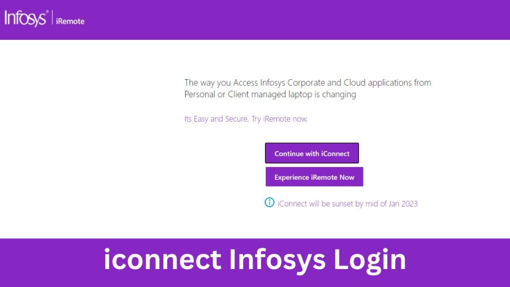 iconnect Infosys Login