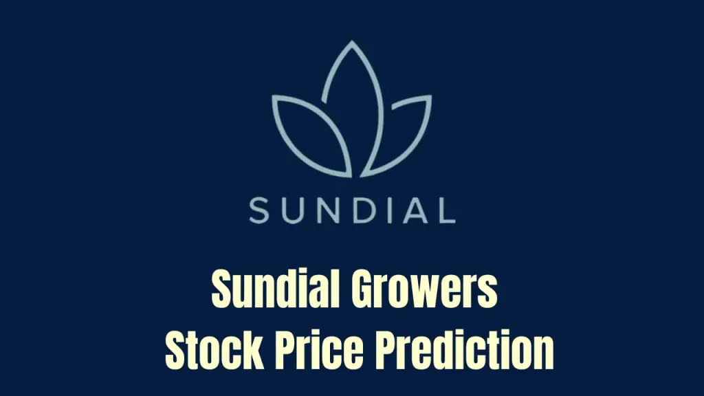 Sundial Growers Stock Price Prediction