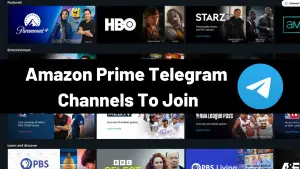 34+ Amazon Prime Telegram Channels To Join In 2023