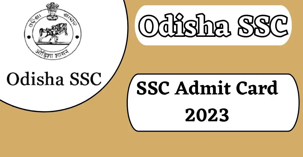 OSSC CGL Admit Card 2023