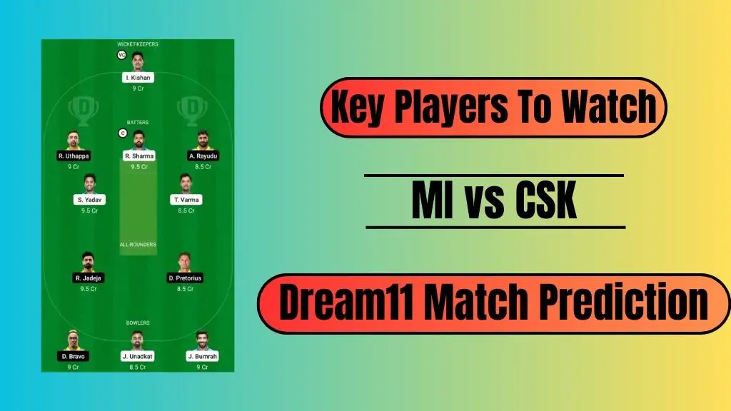 MI vs CSK Dream11 Match Prediction