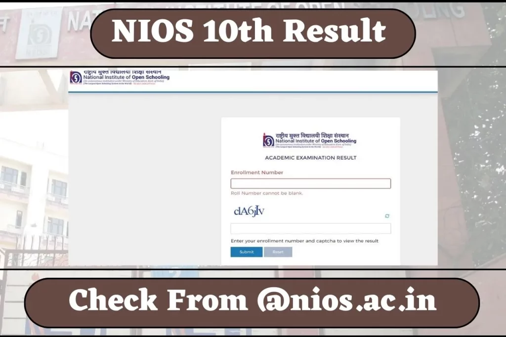 NIOS 10th Result